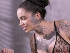 Culo, Chica, Lesbiana, Lamidas, Orgasmo, Coño, Tatuaje, Tetas