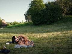 Anal, Tetas grandes, Morena, Tetona, Alemán, Al aire libre, Perforación, Tatuaje