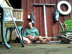 Amateur, Masturbación, Al aire libre