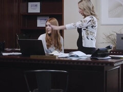 Big tits, Cumshot, Hardcore, Hd, Office, Pussy, Redhead, Secretary