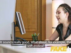 Amateur, Audition, Blonde, Brunette brune, Femelle, Lesbienne, Léchez, Chatte