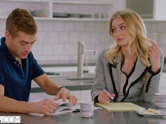 Culo, Rubia, Estilo perrito, Peludo, Lamidas, Coño, Adolescente, Tetas