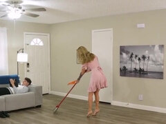 18 años, Verga grande, Rubia, Atrapados, Pajear, Hd, Pov, Sexo fuerte