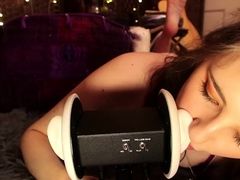 AftynRose ASMR Sensual Ear Licking Patreon Video