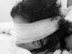 緊縛, 捕まる, 自家製, 下着, ナイロン, 穴開きパンティ, 垂れ乳, 妻