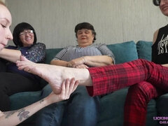 Mature lesbians and teen kinky foot fetish