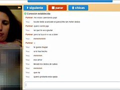 Perrita argentina se masturba en omegle , chatspin