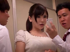 Anal, Cul, Gros seins, Brunette brune, Plantureuse, Collège université, Japonaise, Nénés