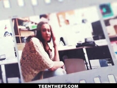 Shoplyfter Smashing My Stepdaughters bestie For Stealing