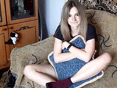 Cunilingus, step sister caught, russian teen