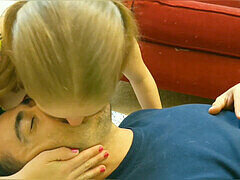 Femelle, Embrassement, Masturbation