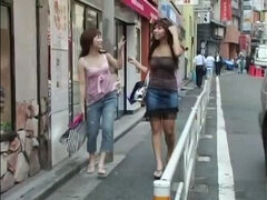 Fetisch, Japanische massage, Öffentlich, Schlampe, Flotter dreier