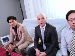 Asiatique, Nana, Sucer une bite, Brunette brune, Chinoise, Actrice du porno, Plan cul à trois