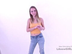 Cute Girl feels great getting big knob deep inside
