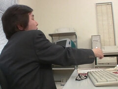 This horny Japanese whore is only classy on the outside