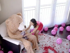 18 jaar, Lieveling, Bruinharig, Vrouw, Hd, Reusachtig, Kut duiken, Geschoren