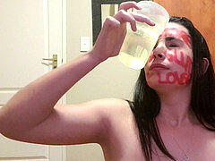 Mooie dikke vrouwen, Mollig, Kokhalzen, Straf, Klap, Billekoek, Tiener, Speelgoed