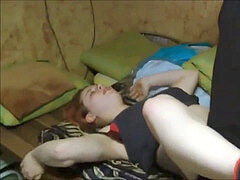 Mooie dikke vrouwen, Sperma in mond, Duits