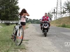 Schlafzimmer, Füsse, Handjob, Küssen, Lingerie, Schuhe, Tätowierung, Titten