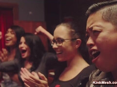 Anaal, Bondage discipline sadomasochisme, Lul, Seksspeelgoed, Groepseks, Lesbisch, Meesteres, Voorbinddildo