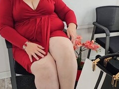 Spotted stranger pleasuring himself in dentist waiting area & made him explode on my panties (Role Playing)