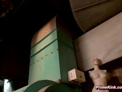 Bizarr, Blondine, Schwanz, Dildo, Hardcore, Hd, Gefesselt, Titten