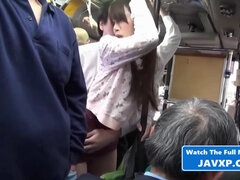 This Japanese 18Yo Gets On The Wrong Bus - Asian Porn