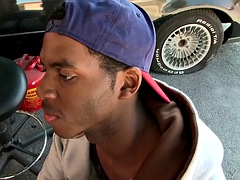 Amateur, Anal, Grosse bite, Noire, Noir ébène, Homosexuelle, De plein air, Tatouage