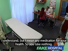 Hot redhead surprises doctor with her pussy's full worth in a hot POV hospital fuck