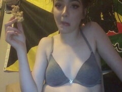 Bony, round, getting fat
