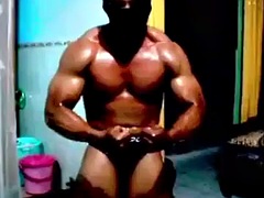 ゲイ, インドネシア人, オナニー, 裸