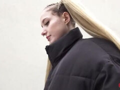 Kont, Auditie, Blond, Pijpbeurt, Hondjeshouding, Gezichtzitten, Duits, Twee staartjes