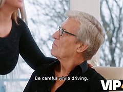 Grote kont, Grote mammen, Bruinharig, Stel, Man die toekijkt, Man, Natuurlijk, Tieten likken