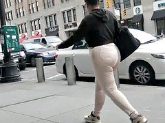 Amateur, Jeans, Fille latino, Adolescente, Voyeur