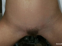 Bondage discipline sadomasochisme, Gebondenheid, Dominatie, Vingeren, Vernedering, Straf, Nat