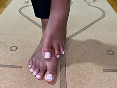Yoga Feet Close Up More