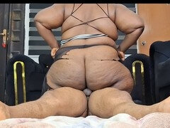 Culo, Beso negro, Gorda, Culo grande, Gordita, Ébano, Gorda, Montar