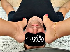 Paar, Europäisch, Aufs gesicht abspritzen, Füsse, Fetisch, Massage, Polisch, Jungendliche (18+)