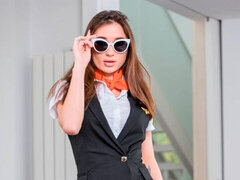 Enthousiasteling, Anaal, Grote lul, Hondjeshouding, Hardcore, Ondergoed, Roodharige vrouw, Tatoeage