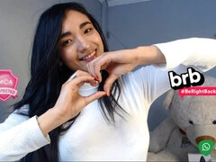 Gros seins, Brunette brune, Mignonne, Exhib, Fille latino, Softcore, Solo, Nénés