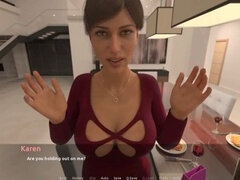 Dreidimensional, Grosser schwanz, Riesenschwanz, Lesbisch, Monster, Sich ausziehen