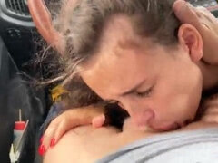 素人, バス, 巨乳な, イく瞬間, イマラチオ, 手コキする, ハードコア, レズビアン