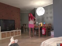 Grosse titten, Hundestellung, Deutsch, Hardcore, Zierlich, Pov, Rotschopf, Rasiert