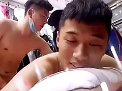 Enthousiasteling, Anaal, Aziatisch, Chinees, Stel, Homo