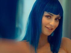 Geweldig, Kont, Vingeren, Gapende, Masturbatie, Alleen, Tiener, Tieten likken