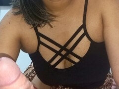 Grosser schwanz, Blasen, Besamung, Schwanz, Selbstgemacht, Latina, Pervers, Spanisch