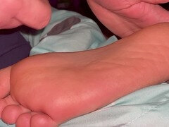 Enthousiasteling, Compilatie, Sperma shot, Voeten, Handbeurt, Huisgemaakt, Huisvrouw, Spandexonderbroek