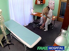18, ブロンド, フェラチオ, 医者, Hd, 現実, ティーン, オッパイの