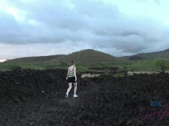 Amateur, Playa, Despelote, Al aire libre, Pov, Público, Afeitado, Flaco