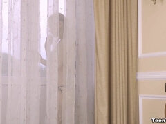 18 jahre, Blondine, Blasen, Handjob, Hardcore, Hd, Zopf, Pov